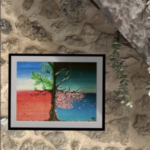 Affiche Arbre aux quatre saisons