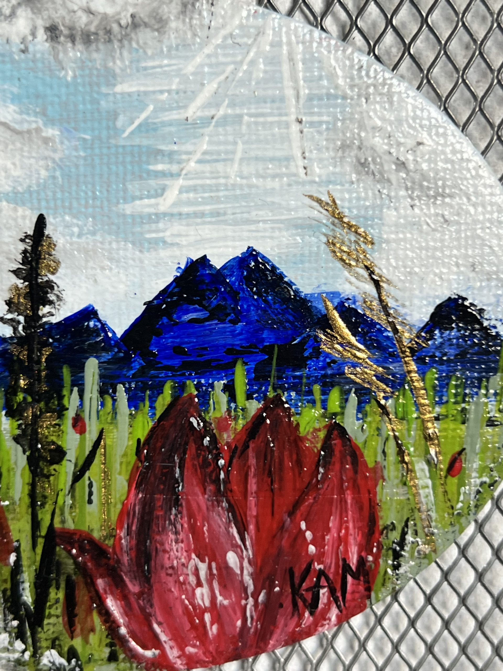 Miniature magnétique coquelicots – Image 3