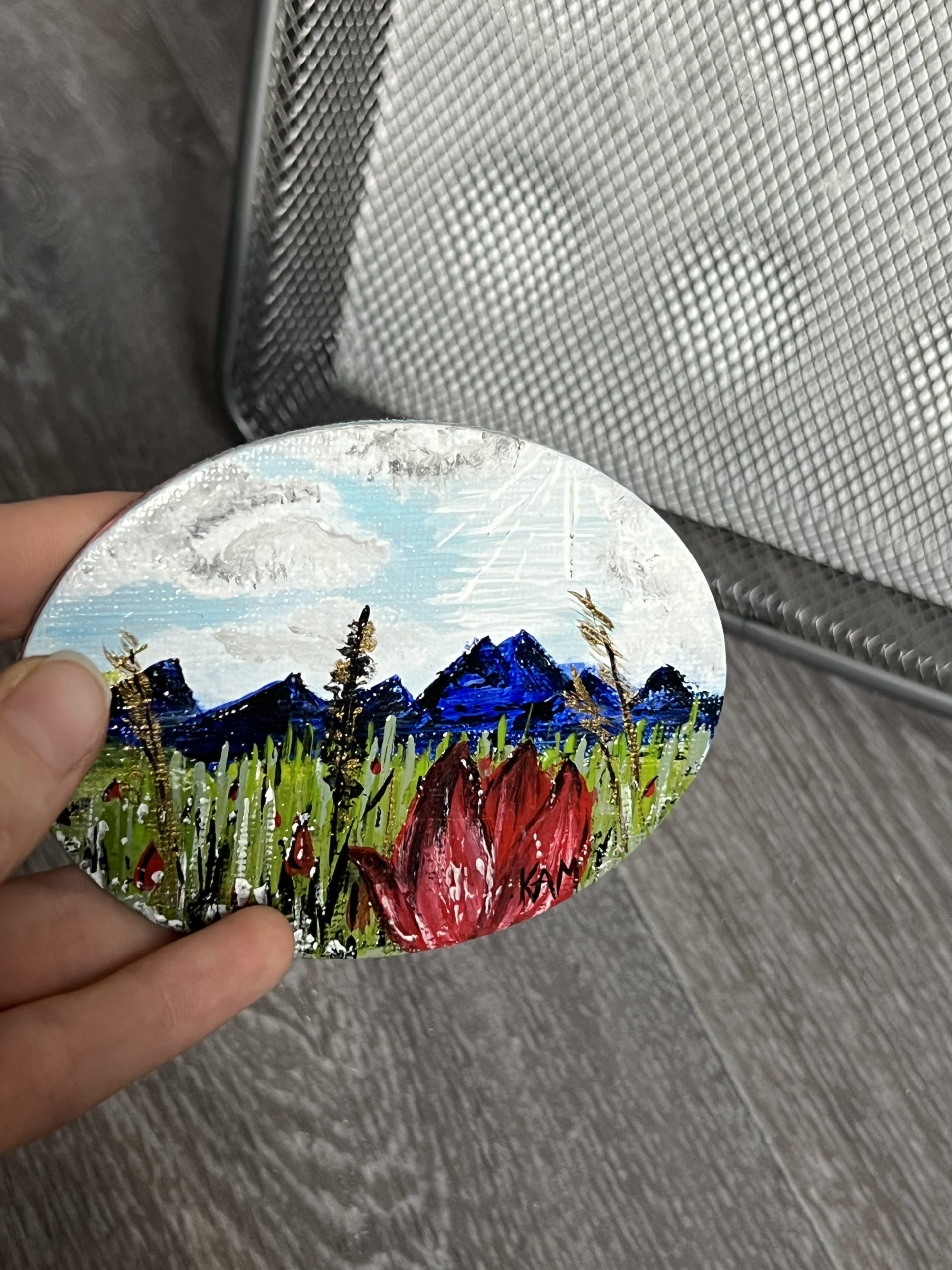 Miniature magnétique coquelicots – Image 4