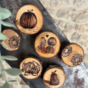 Magnet gravé divers