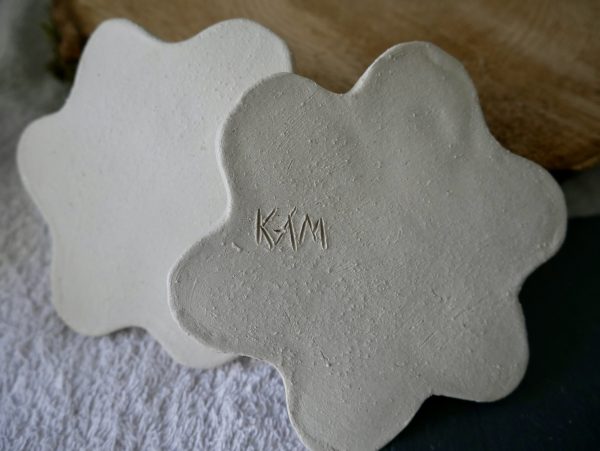 Sous tasse / repose cuillère Flore – Image 3
